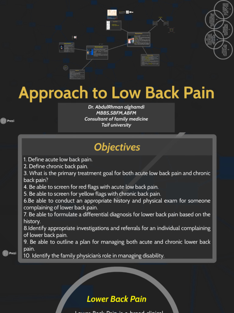 Low Back Pain | PDF