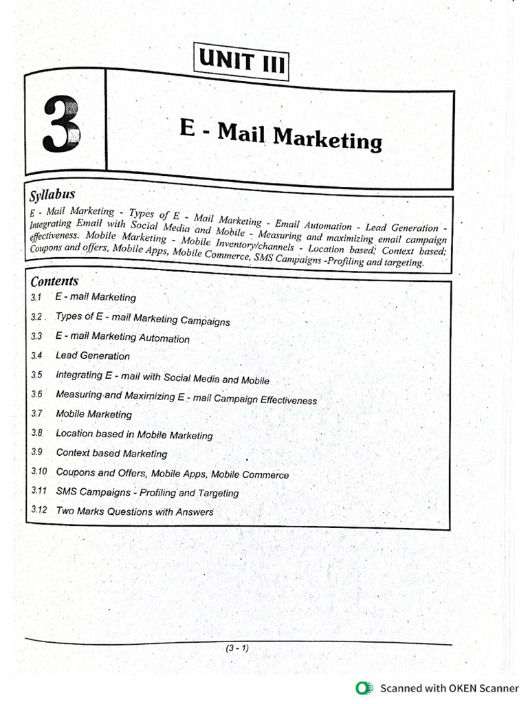 Unit 3 | PDF