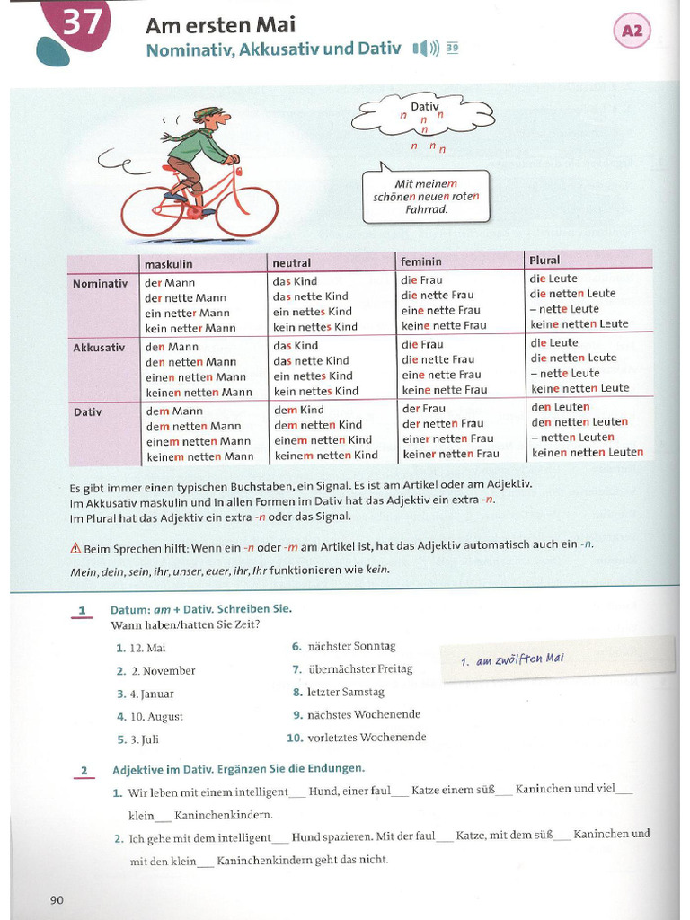Grammatik Aktiv A1 B1 Pages 43 | PDF