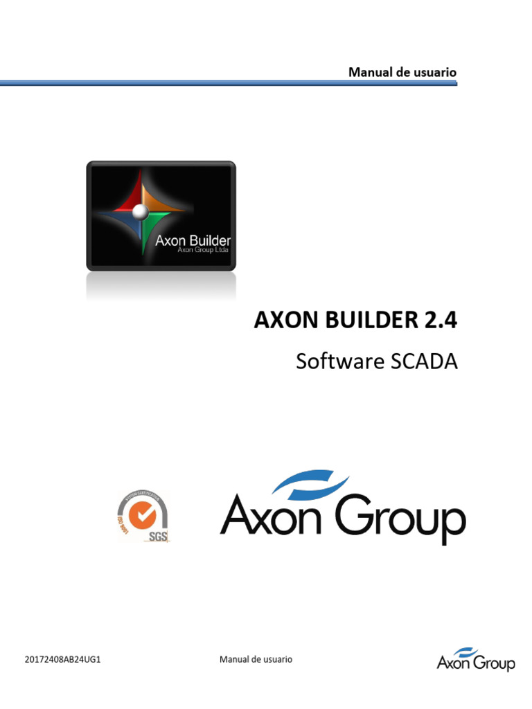 Manual de Usuario Axon Builder Explorer | PDF | Botón (Computación ...