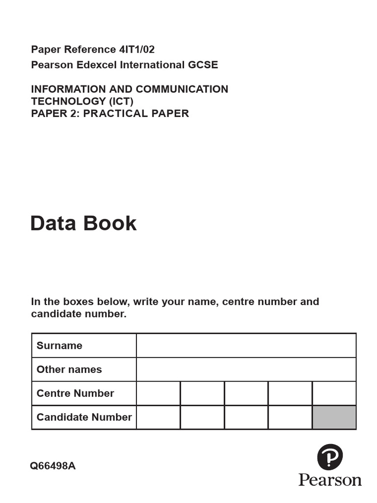 Data Book | PDF | Information Science | Data
