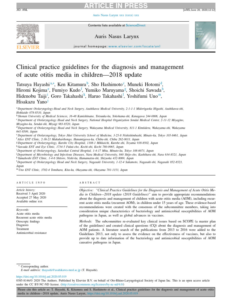 Clinical Practice Guidelines For The Diagnosis and | PDF | Evidence ...