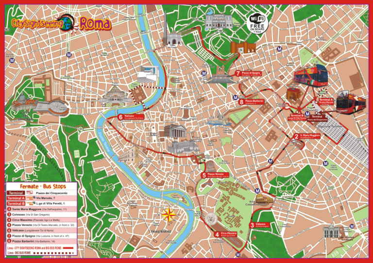 Mapa ROMA | PDF