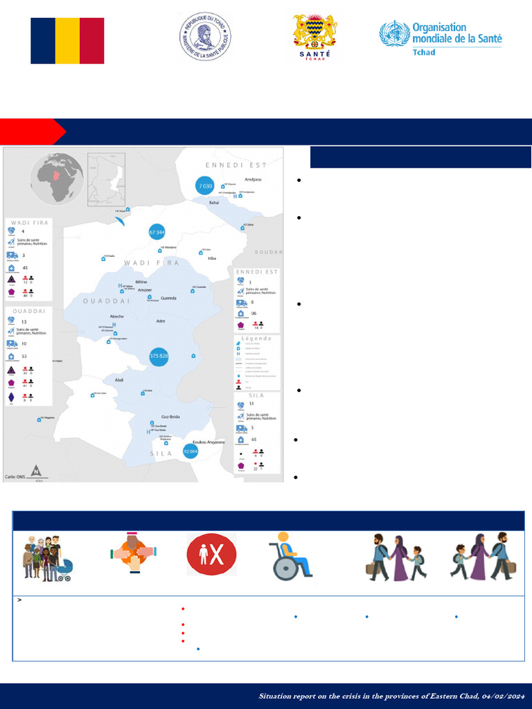 SITREP N°28 Eastern Chad Crisis EW05 EN | PDF | Chad | Medicine