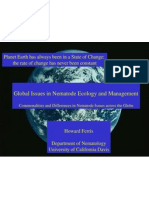 Global Issues in Nematode Ecology and Management