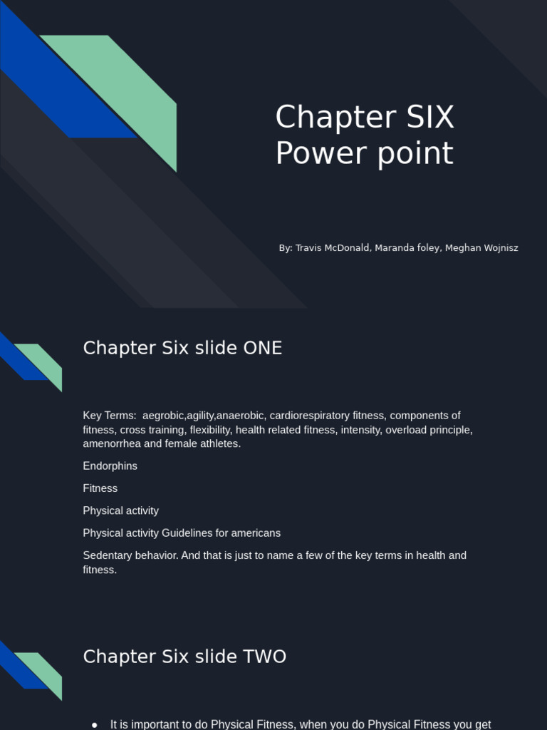 Chapter SIX Power Point - TMM, MFF, MLW | PDF