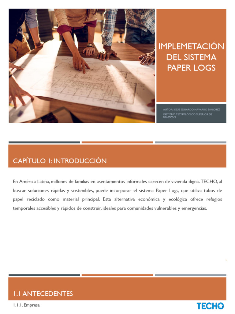 IMPLEMETACIÓN DEL SISTEMA PAPER LOGS | PDF | Sustentabilidad
