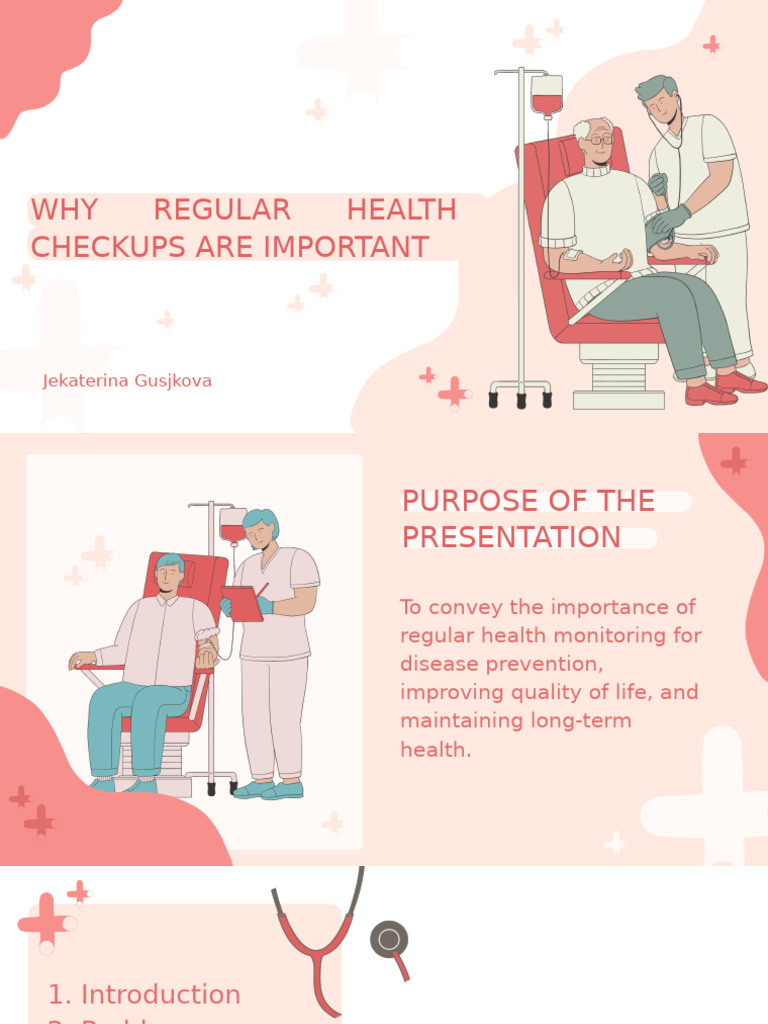 Why Regular Health Checkups Are Important | PDF | Physical Examination ...