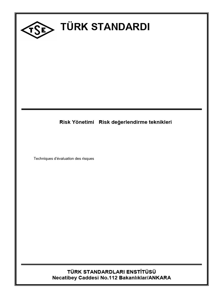 TS en Iso 31010 2010 | PDF