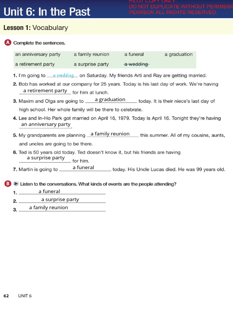 Sophomore 2 Unit 6 | PDF