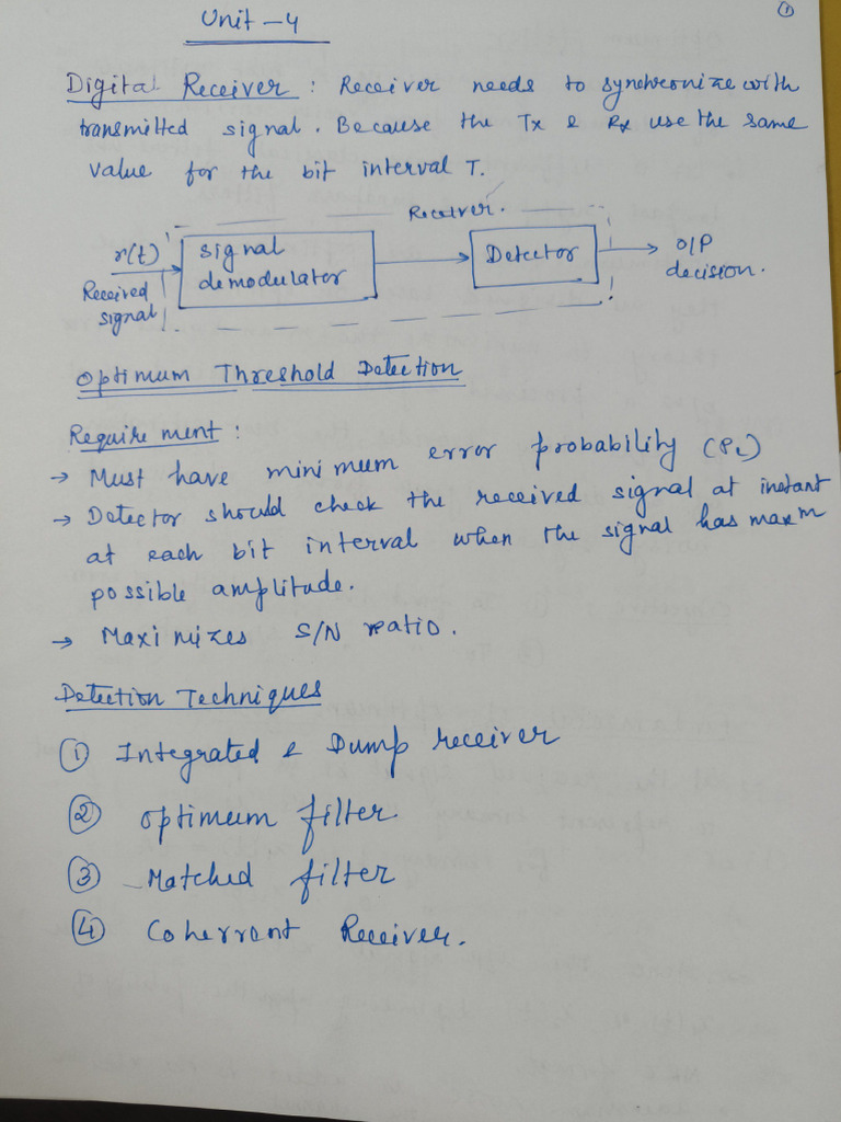 Unit4 (Digital Communication) Notes 08-May-2025 13-54-30 | PDF