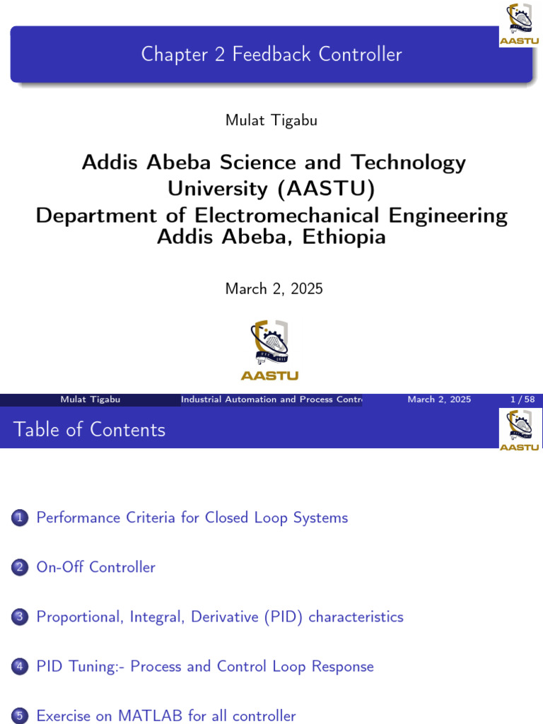 Feedback Control Systems Overview | PDF | Control Theory | Applied ...
