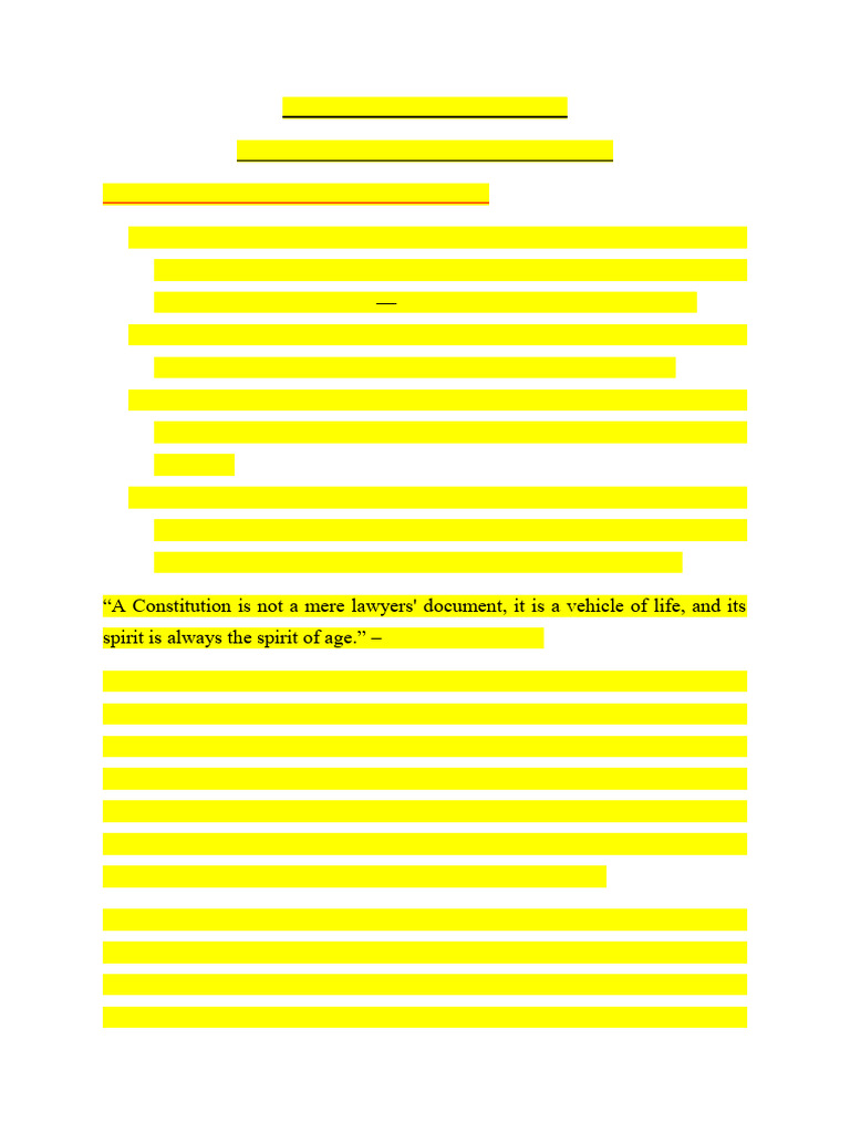 Article 13(4) and Fundamental Rights | PDF | Constitution | Statutory Law