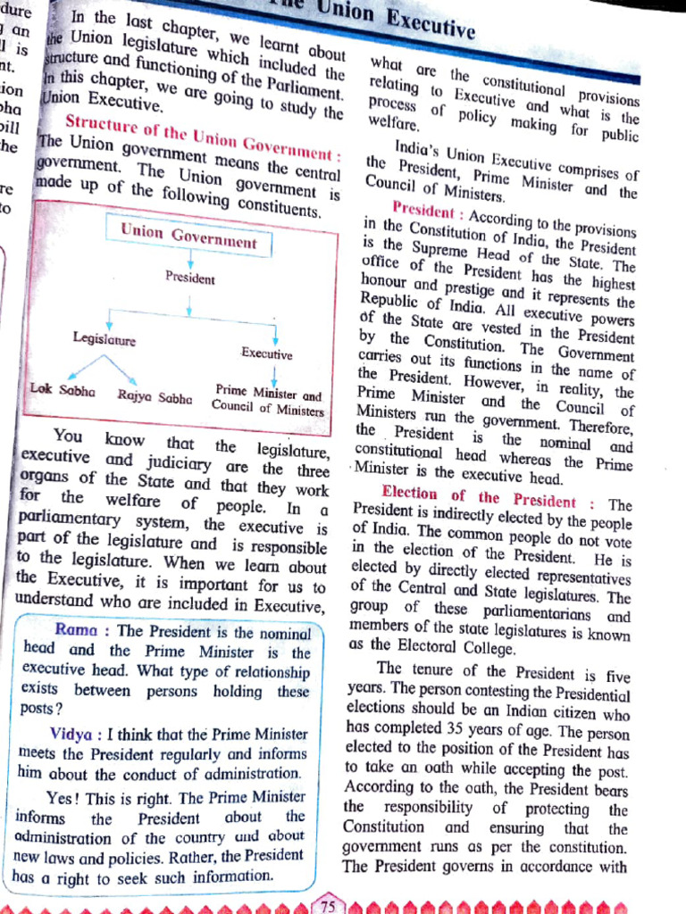 Understanding India's Union Executive | PDF | Government Of India ...
