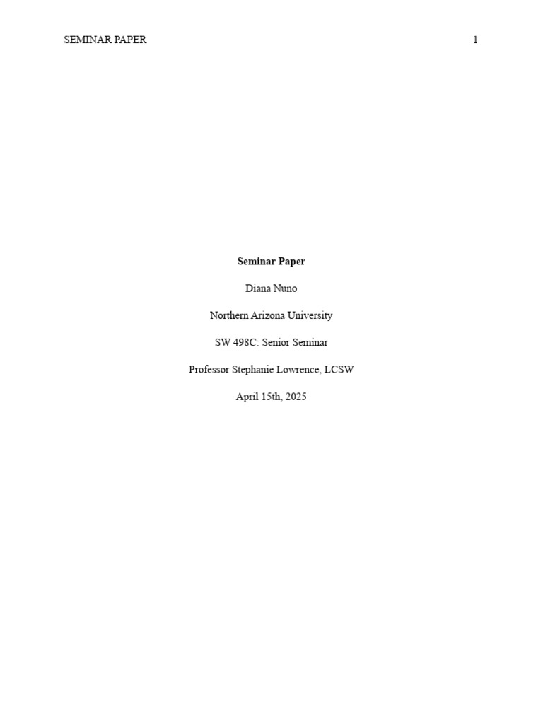 SW498 CaseScenario Final | PDF | Social Stigma | Substance Abuse