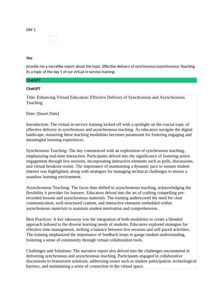 Effective Strategies for Online Teaching | PDF | Educational Technology ...