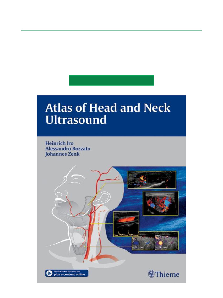 Atlas of Head and Neck Ultrasound | PDF