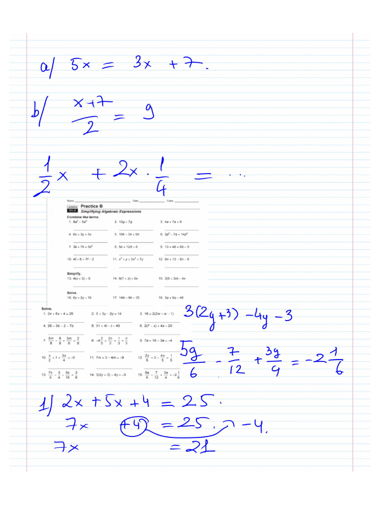 Algebra | PDF