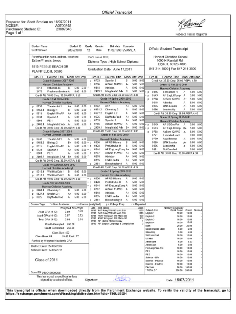 Scott Smolen Transcript | PDF