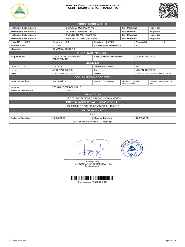 Certificado | PDF | Derecho Civil (Common Law)