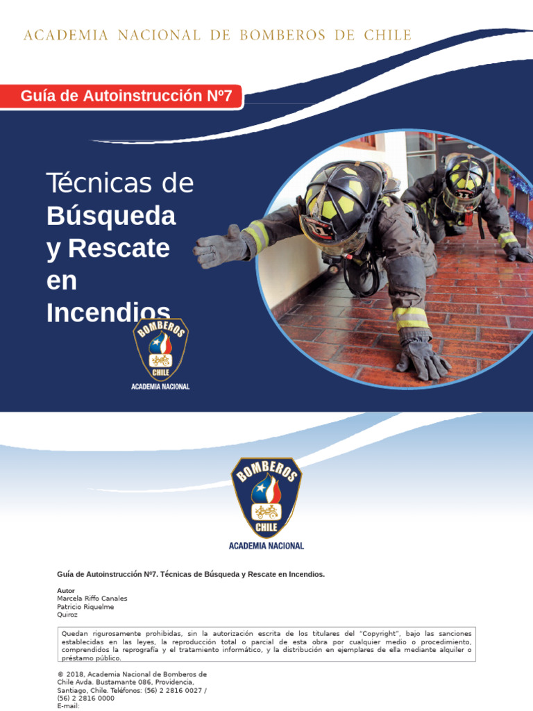 Técnicas de Rescate en Incendios | PDF | La seguridad | Incendios