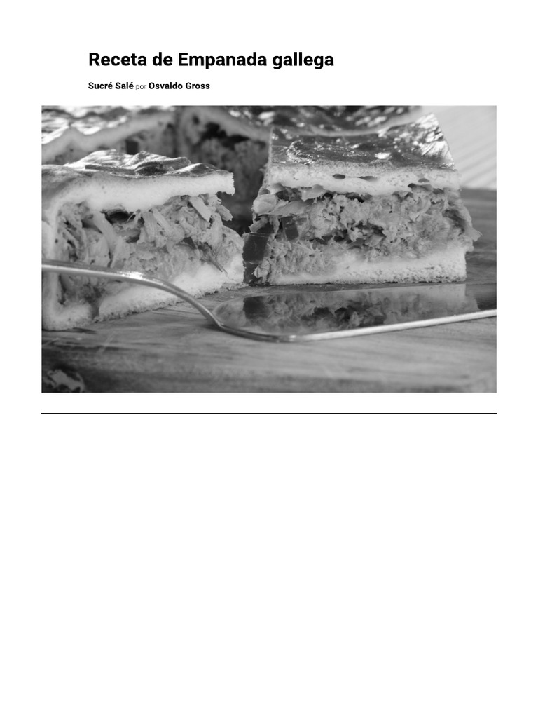Empanada gallega | PDF