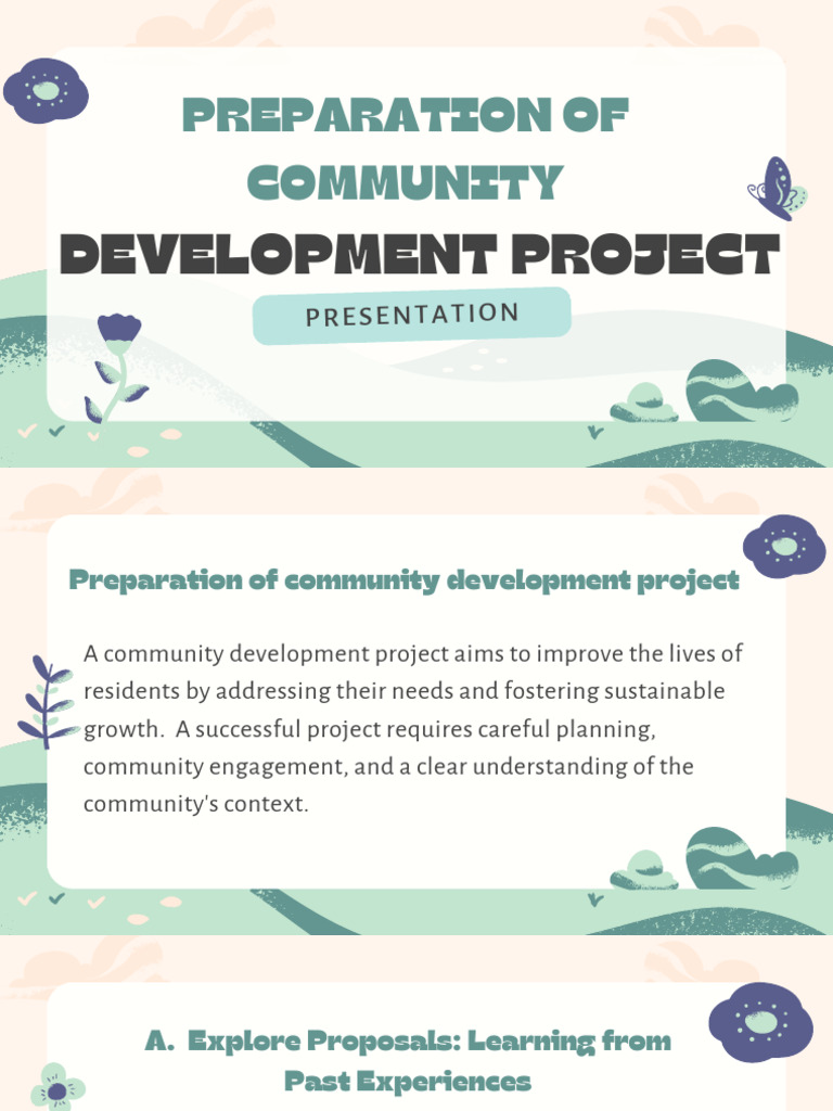Community Development Project Guide | PDF