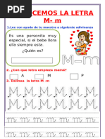 Palabras con M y S para Lectura | PDF