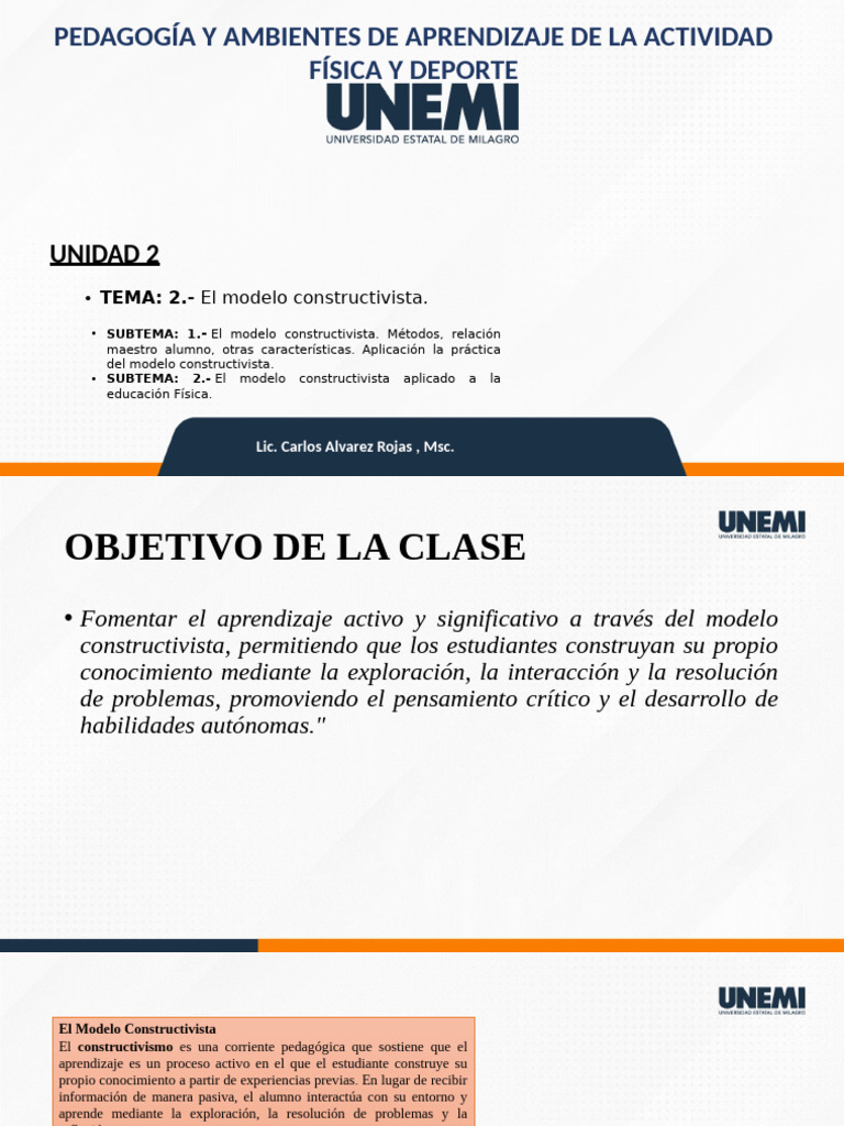 Pedagogia y Ambiente de La Actividad Fisica y Deporte Semana 6 | PDF ...