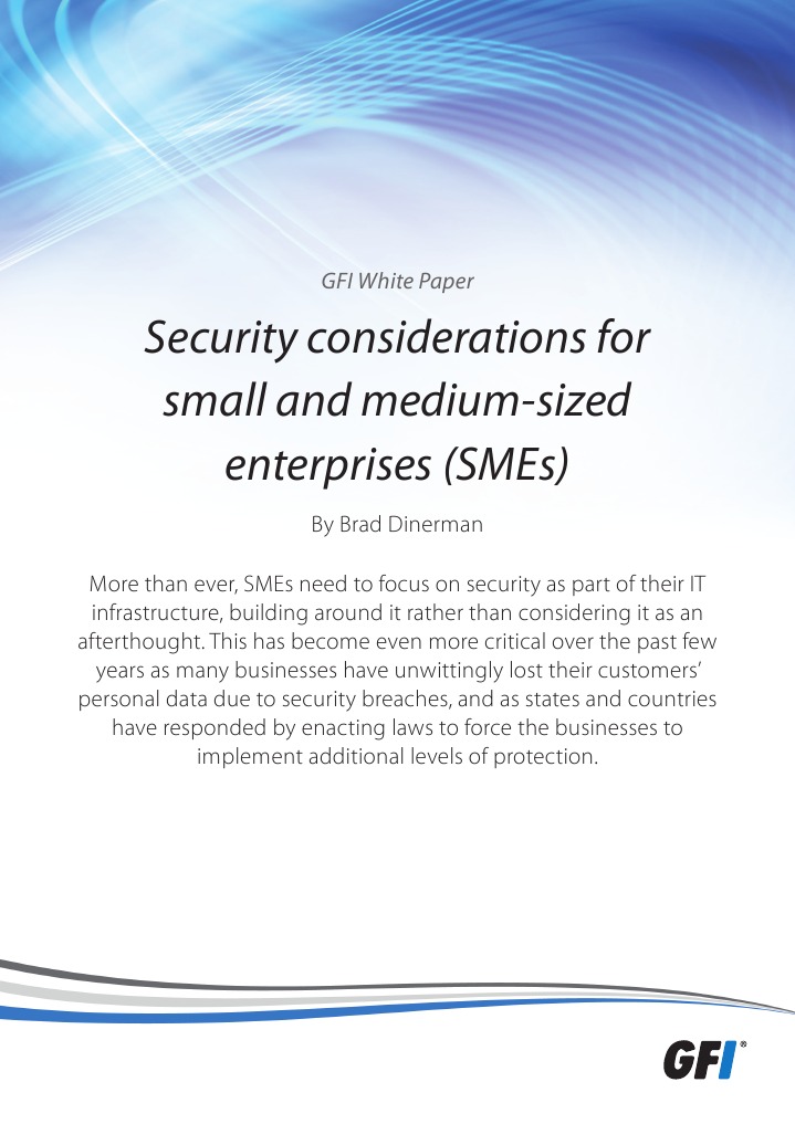 Security and SMBs | PDF | Business
