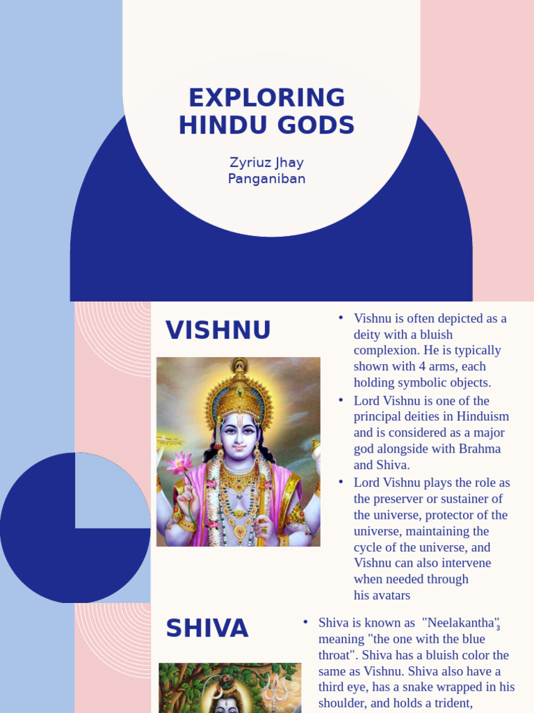 Exploring Hindu Gods | PDF | Devi | Shiva