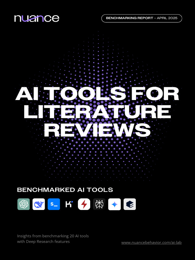 AI Tools for Literature Reviews: Benchmarking | PDF | Artificial ...