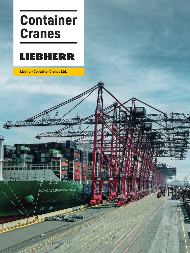 Liebherr Ship-to-Shore Cranes Overview | PDF | Crane (Machine)