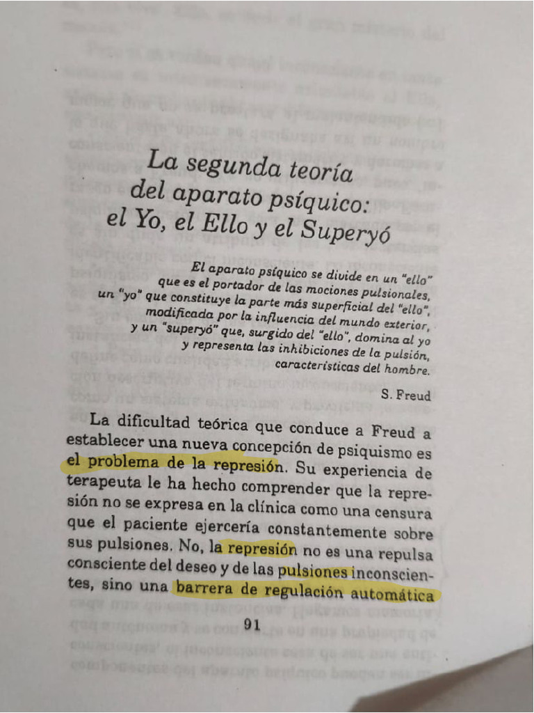 El Ello, El Yo y El Super Yo | PDF