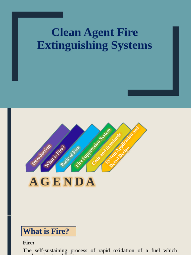 Clean Agent Fire Extinguishing Systems - Emaco | PDF | Fires | Firefighting