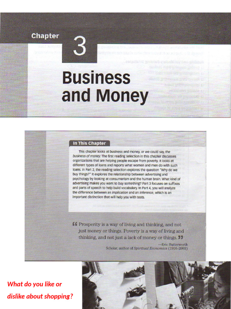 Chapter 3 - Business and Money | PDF