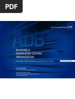 Download Building a Knowledge-Centric Organization For Presentation by ADB Knowledge Solutions SN86041440 doc pdf