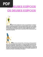 Os Deuses EgÍpcios