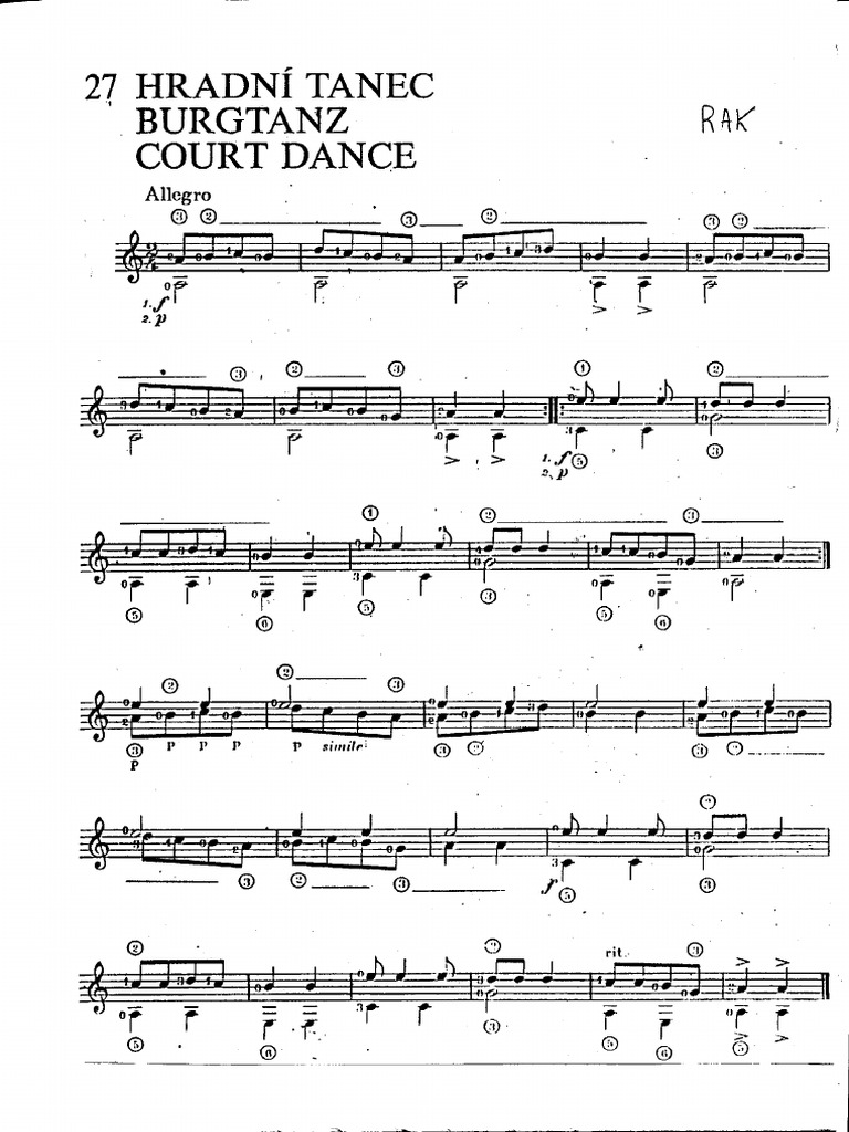 Court Dance Rak | PDF