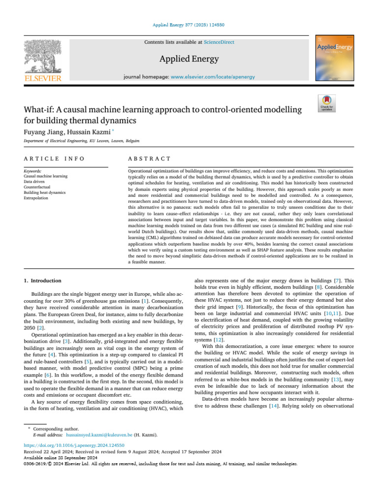Joseph 2025 What-If A Causal Machine Learning Approach To Control ...
