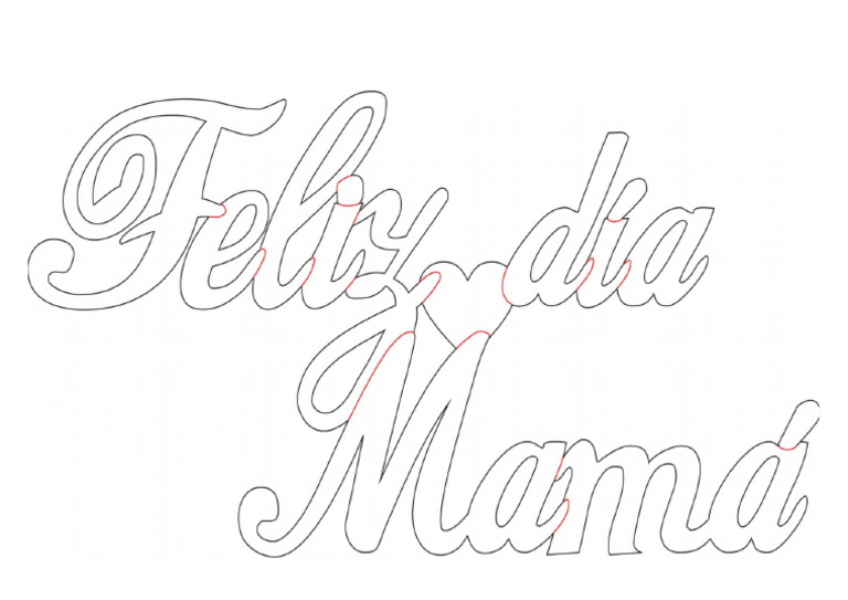Feliz Dia Mama Letrs | PDF