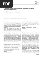 AFS Endoscopic Classification for GERD | PDF | Gastroesophageal Reflux ...