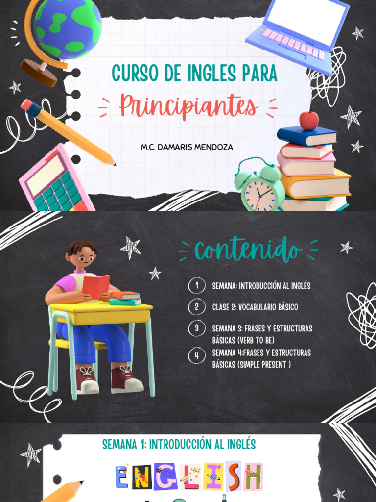 Curso de Inglés para Principiantes | PDF | Idioma en Inglés | Lingüística