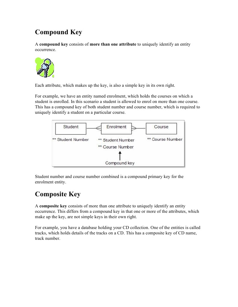 Compound Key PDF Data Information Retrieval