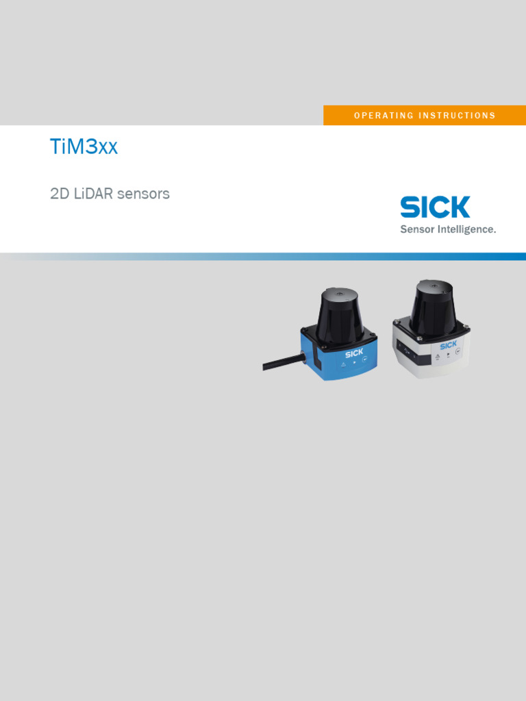 TiM3xx 2D LiDAR Operating Instructions | PDF