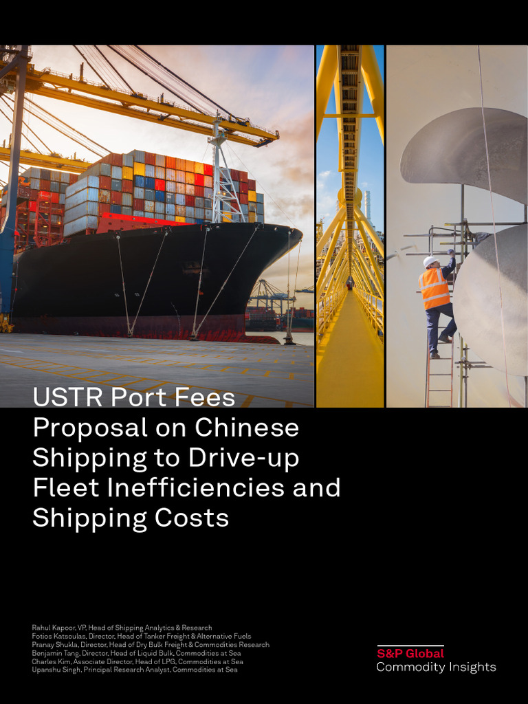 USTR Port Fees Proposal To Drive Up Shipping Costs 1747019004 | PDF ...