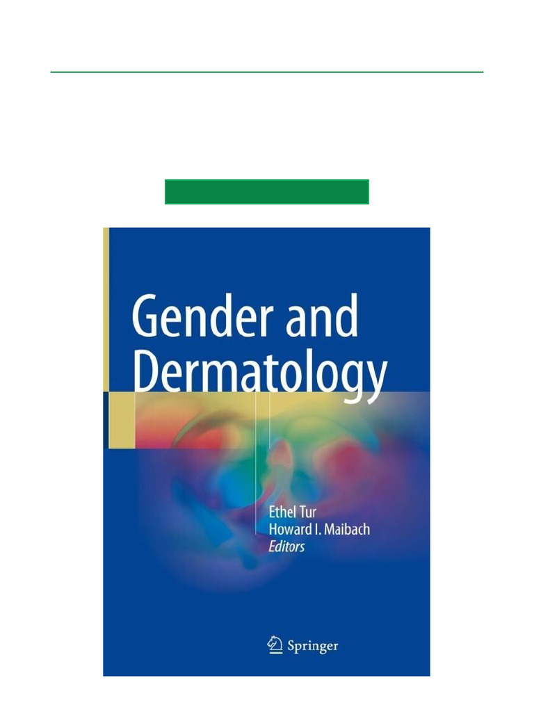 Gender Differences in Dermatology | PDF