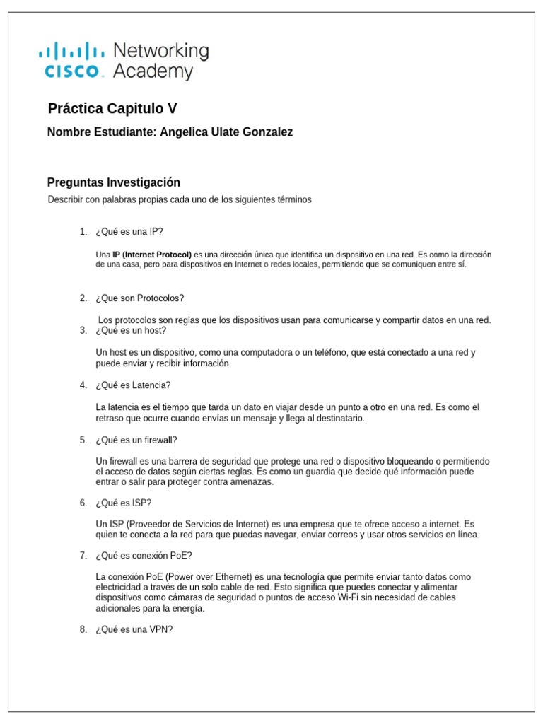 Términos Clave de Redes y Conectividad | PDF | Red de computadoras ...