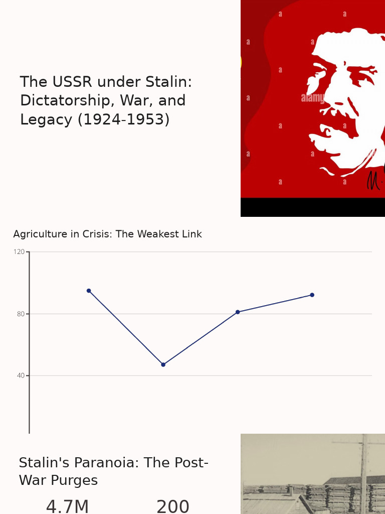 The USSR Under Stalin Dictatorship War and Legacy 1924 1953 | PDF ...
