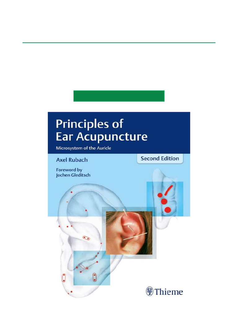 Ear Acupuncture Principles Guide | PDF